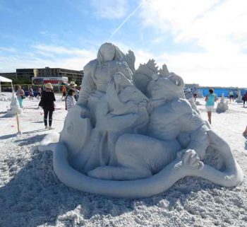 Our Town Sarasota - Siesta Key Crystal Classic Sand Sculpting